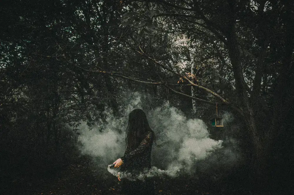 A stealthy Shadowalker vanishing into mist
